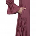 Designer elegant abaya- Puce Pink Designer elegant abaya- Puce Pink
